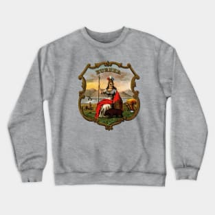 HORROR GREAT SEAL OF CALIFORNIA SEAL Crewneck Sweatshirt